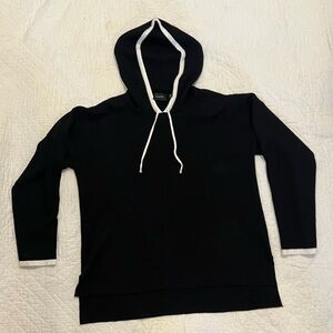 Cyrus Black and White Hoodie Sweater